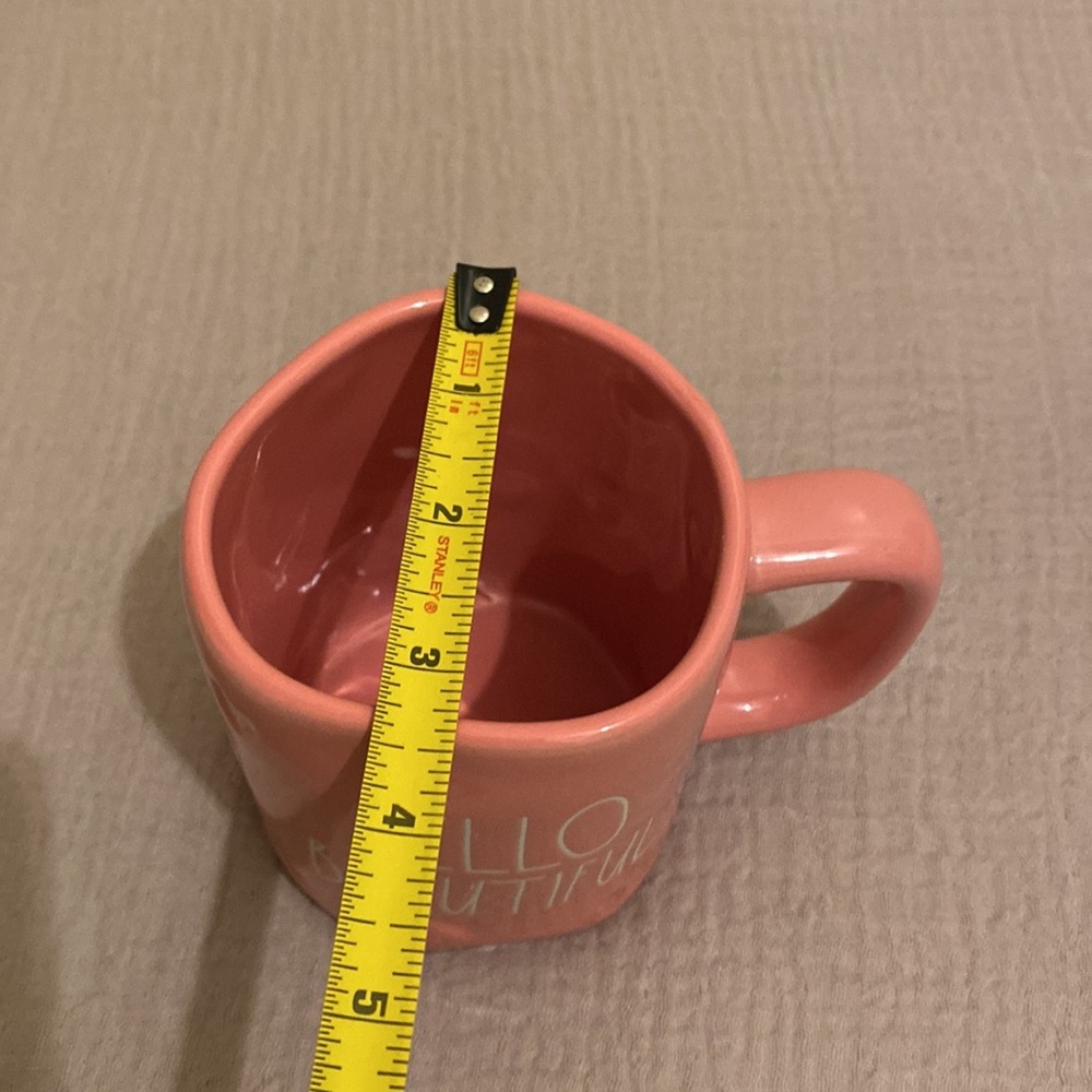Rae DUNN Pink Ceramic Mug - Hello Beautiful - Picture 5 of 7